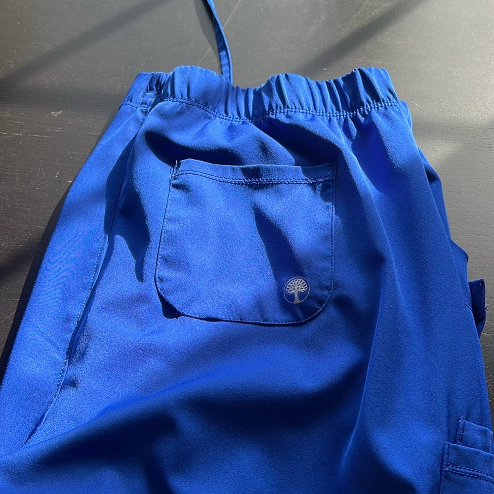 Healing Hands Galaxy Blue XLP Scrub Pants